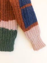 Cargar imagen en el visor de la galería, Color Block Cardigan