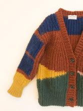 Cargar imagen en el visor de la galería, Color Block Cardigan