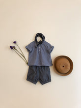 将图片加载到图库查看器,Striped Chambray Shirt