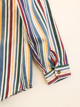 Load image into Gallery viewer, Striped Denim Chemise