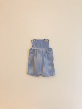 Load image into Gallery viewer, Gingham Romper