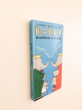 Load image into Gallery viewer, Babar M'Apprend L'Anglais