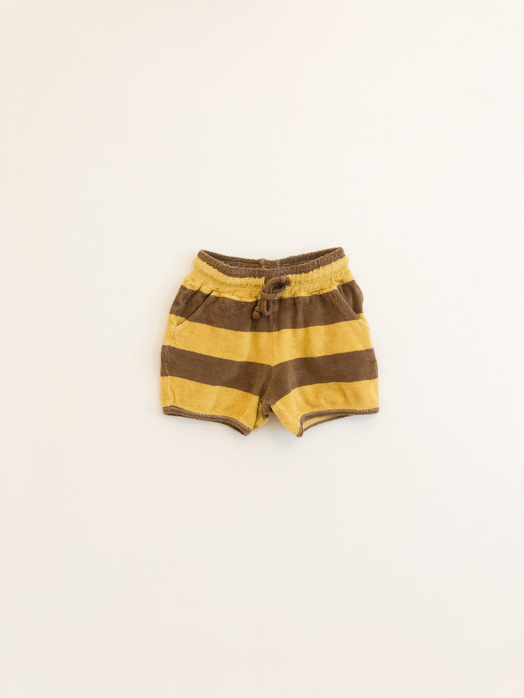 Striped Sponge Shorts