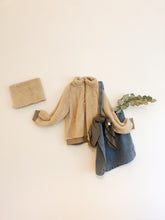 Load image into Gallery viewer, Pile Snood, Vichy Scarf &amp; Jean Tote
