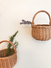 Load image into Gallery viewer, Mini Hand-Woven Wicker Basket
